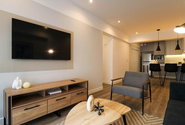 Radiant 1BR with Modern Deco in Miraflores